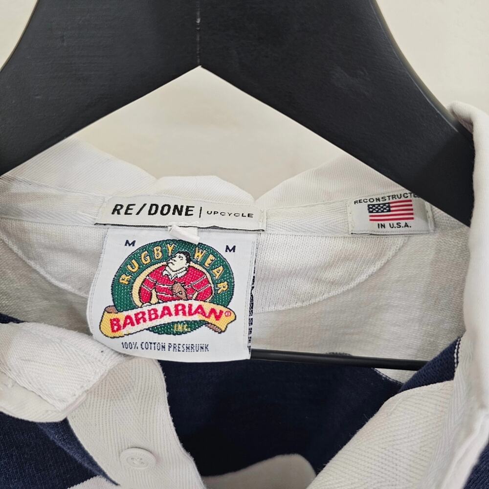 ReDone Upcycled Berkeley Rugby Shirt - Picture 3 of 8